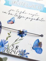 Zapestnica HVALA: Srček - slika 2