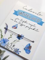 Zapestnica HVALA: Srček - slika 3