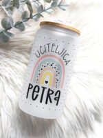 Kozarec s pokrovom in slamico: Učiteljica/Vzgojiteljica