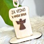 Lesena nagrobna svečka: Samostoječa