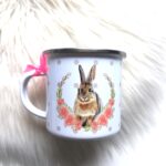 Emajlirana skodelica: Zajček