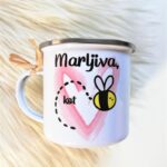 Emajlirana skodelica: Marljiva