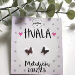 Uhani HVALA: Metuljčki