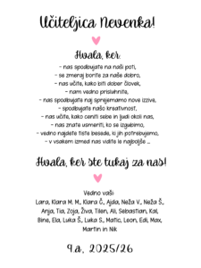 Knjiga: Za učiteljico - slika 2